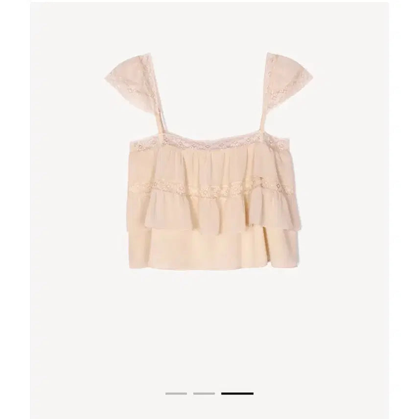 [BUNJANG] Lapla Lace Camisole Top / 라플라 레이스 나시