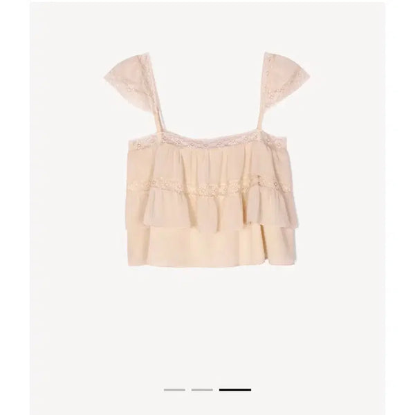 [BUNJANG] Lapla Lace Camisole Top / 라플라 레이스 나시