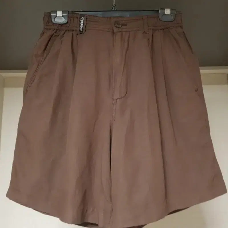 [BUNJANG] Covernat Linen Blend Elastic Waist Shorts / 커버낫 린넨혼방 밴딩반바지