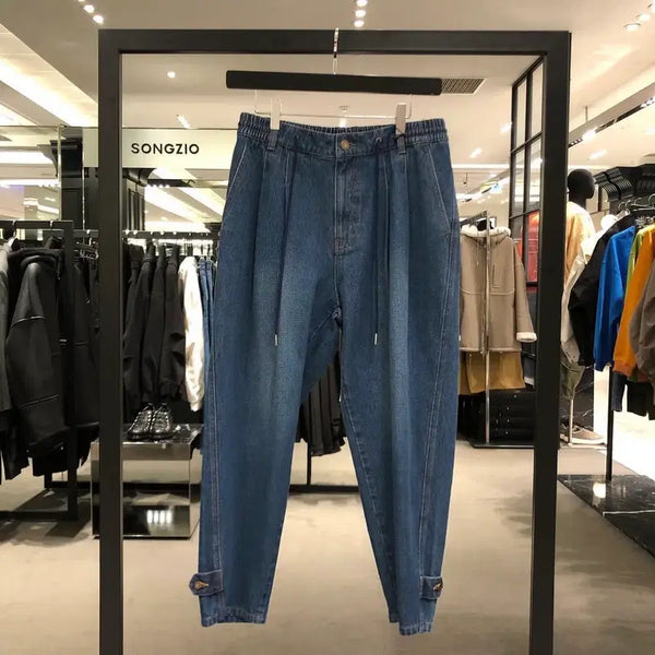 [BUNJANG] Songzio Wide Carrot Denim / 송지오 와이드 캐롯 데님