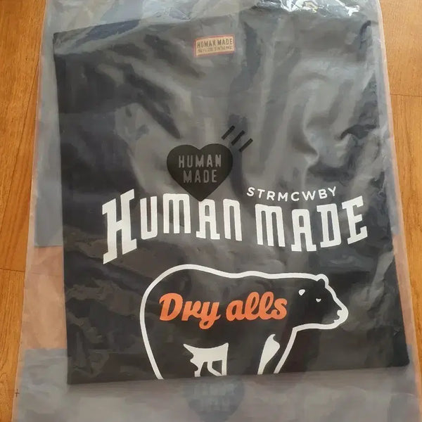 [BUNJANG] Human Made Bear Graphic T-shirt Black L / 휴먼메이드 반팔티 블랙L