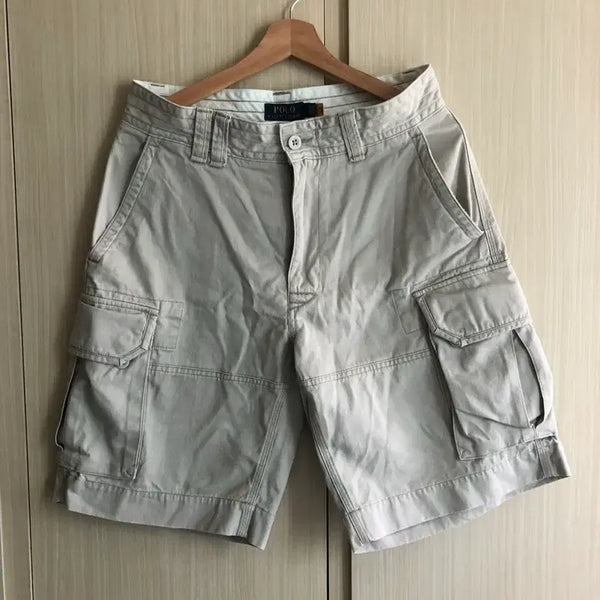 [BUNJANG] Polo Ralph Lauren Gellar Cargo Shorts Beige / [정품] 폴로 랄프로렌 Gellar 카고 반바지 30 베이지 미착용