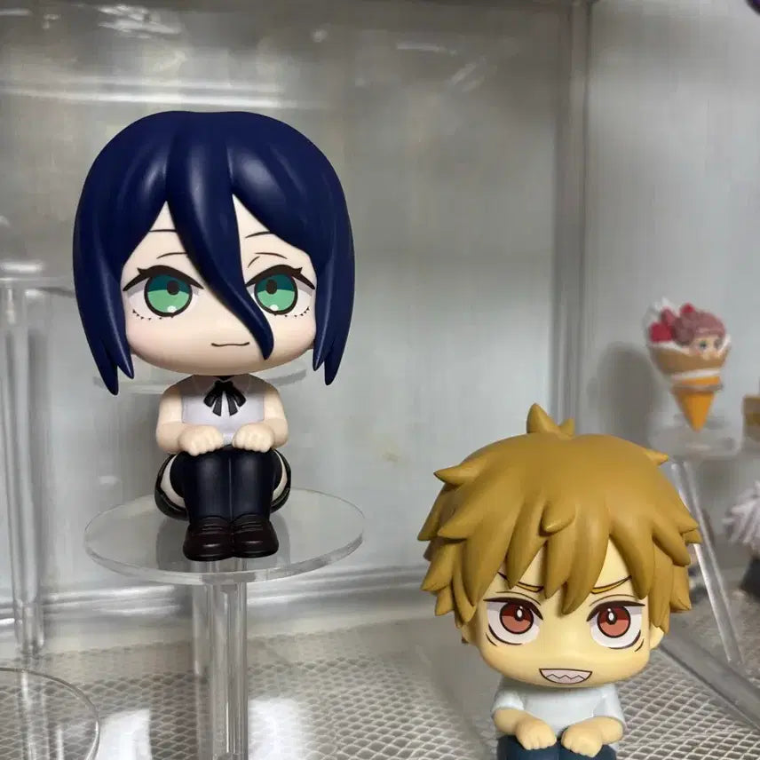 [BUNJANG] Chainsaw Man Denji & Reze Look Up Acrylic Stand Bundle / 체인소맨 레제 덴지 룩업 일괄 (박스X)