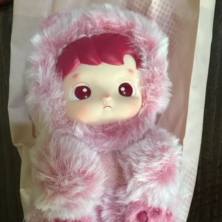 [BUNJANG] Pop Mart Hachi Pupu Cherry Doll Keychain / 팝마트 하치푸푸 체리 인형 키링(정품)