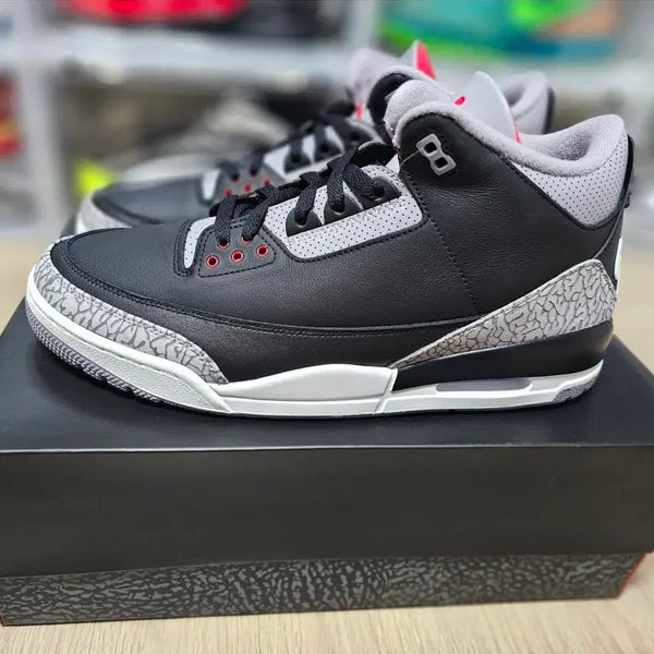 [BUNJANG] Air Jordan 3 Black Cement Size 310 New / 에어조던3 블랙시멘트 310사이즈 새제품