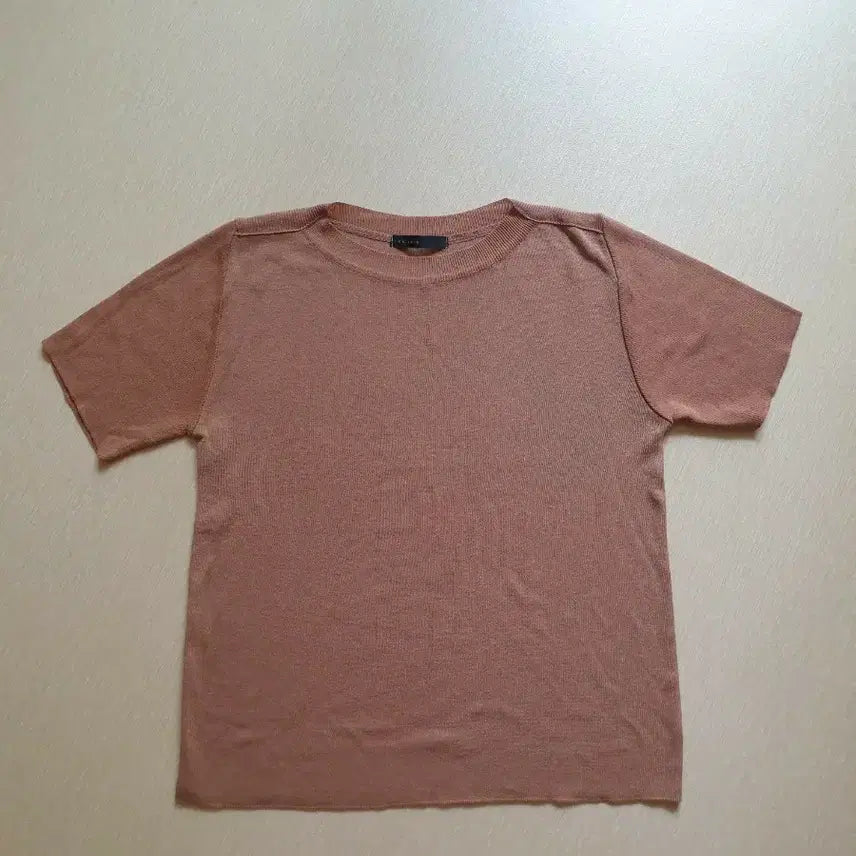 [BUNJANG] Knitpia Knit Short Sleeve T-Shirt / 니트피아 니트 반팔 티셔츠