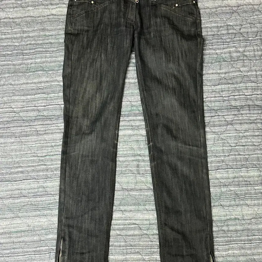 [BUNJANG] Dolce & Gabbana Slim Fit Zipper Denim Jeans / 돌체앤가바나 슬림핏 지퍼 데님