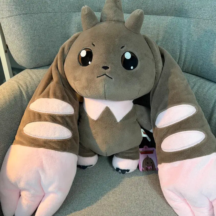 [BUNJANG] Digimon Terriermon & Lopmon Character Doll Set (50cm) / 디지몬 캐릭터 인형 세트(테리어몬 로프몬)