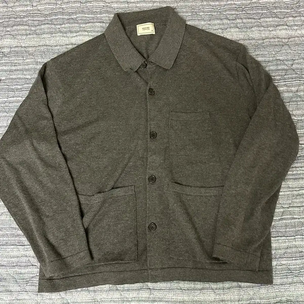 [BUNJANG] Another Office Knitted Coverall Jacket / 어나더오피스 Knitted Coverall Jacket