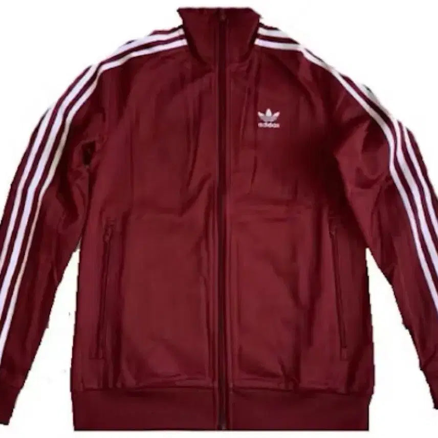 [BUNJANG] Adidas Beckenbauer Track Top Burgundy Red / 아디다스 베켄바우어 져지 트랙탑 버건디 레드