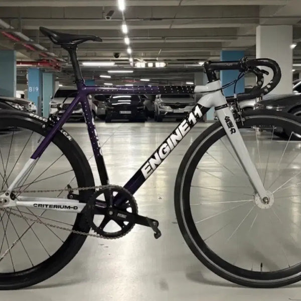 [BUNJANG] Engine11 Crit.D Eggplant Complete Bike (Pearl Suit) / 엔진11 크릿디 에그플랜트 완차 급처(펄수트)