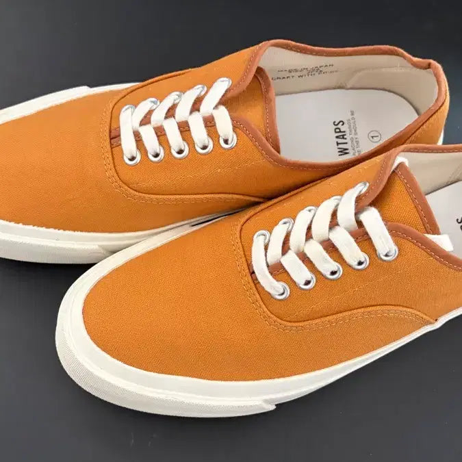[BUNJANG] WTAPS Canvas Shoes Orange / 더블탭스 캔버스화