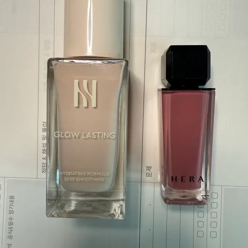 [BUNJANG] Hera Glow Lasting Foundation & Sensual Nude Gloss Set / 헤라 파운데이션&헤라립