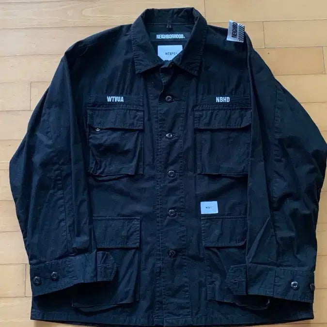[BUNJANG] WTAPS Navy Hood Jungle Shirt / 더블탭스 네이버 후드 정글셔츠