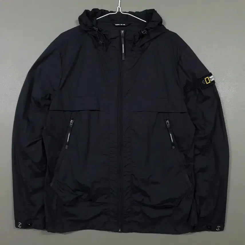 [BUNJANG] National Geographic 20SS Wallis Windbreaker Hooded Utility Jacket / 내셔널지오그래픽 신형 20ss 월리스 방풍 후드 바람막이 유틸리티 자켓