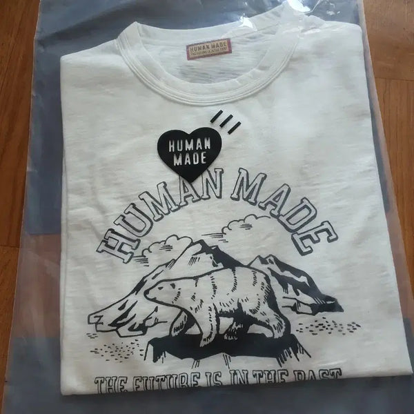 [BUNJANG] Human Made T-Shirt White M / 휴먼메이드 반팔티 화이트m