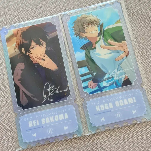 [BUNJANG] Ensemble Stars Rei Koga 3rd Anniversary Acrylic Ticket / 앙스타 레이 코가 한스타 3주년 과금 아크릴 티켓