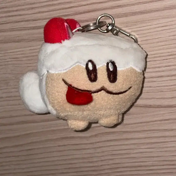 [BUNJANG] Cookie Run Kingdom Dog Plush Keychain / 쿠키런 킹덤 케이크 들개 인형 키링