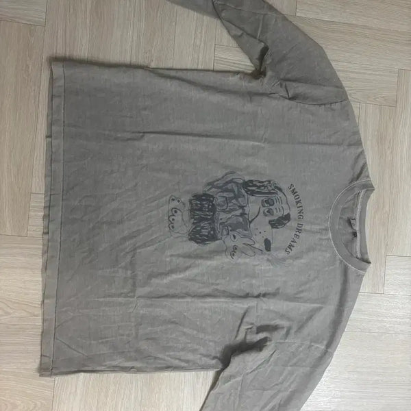 [BUNJANG] Polytel Blue Dog Long Sleeve T-shirt / 폴리테루 블루독 롱슬리브 4