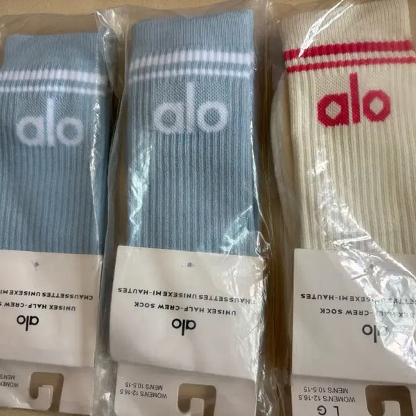 [BUNJANG] ALO YOGA Thick Cushion Socks / 알로 요가 도톰쿠션양말