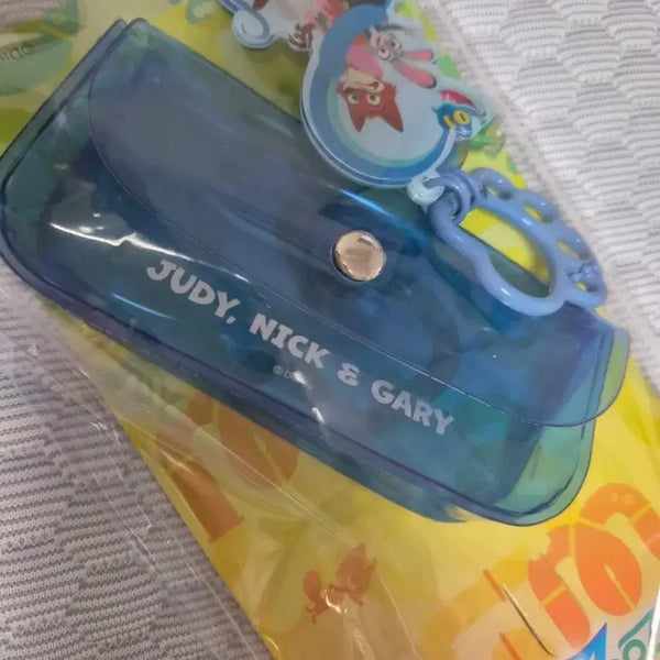 [BUNJANG] Zootopia Judy Nick Gary Silicone Pouch Keychain / 주토피아 실리콘 파우치 키링