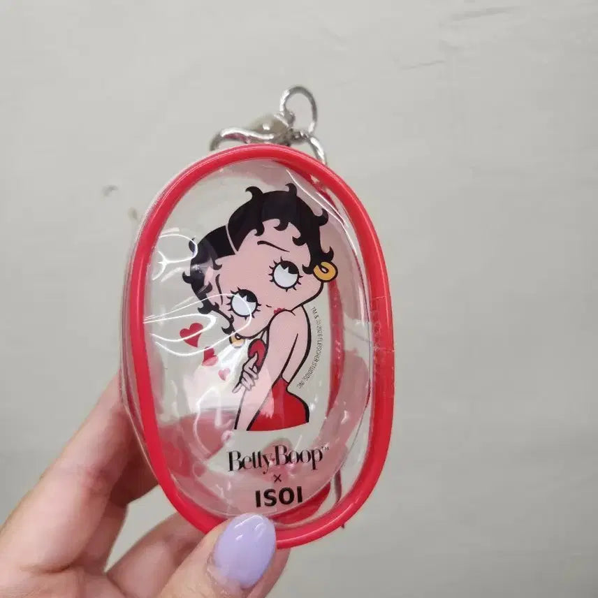[BUNJANG] Isoi Betty Boop Keychain / 아이소이 베티붑 키링