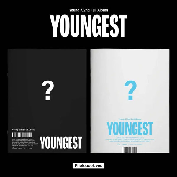 [BUNJANG] Young K YOUNGEST Photobook / 영케이 (Young K) 2집 앨범 YOUNGEST 포토북