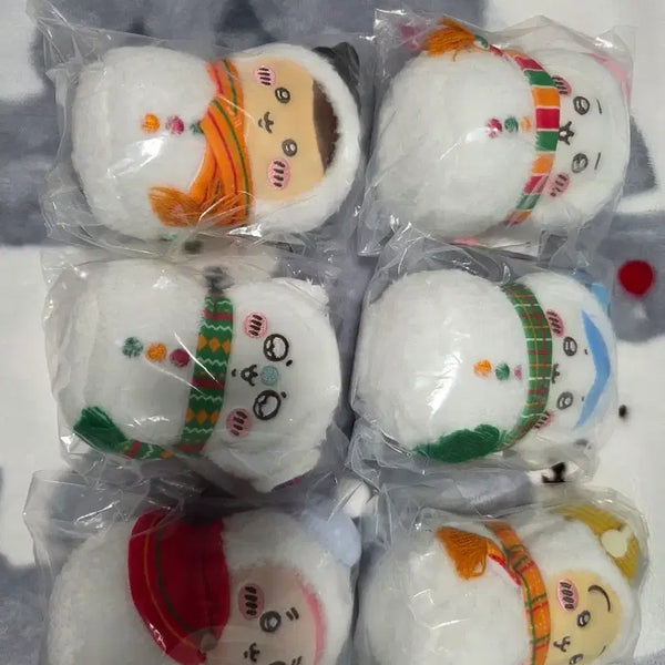 [BUNJANG] Cheeky Chikawa Ninnaji Snowman Kuji C Prize Set / 치이카와 먼작귀 눈사람 쿠지 E상 6종 세트