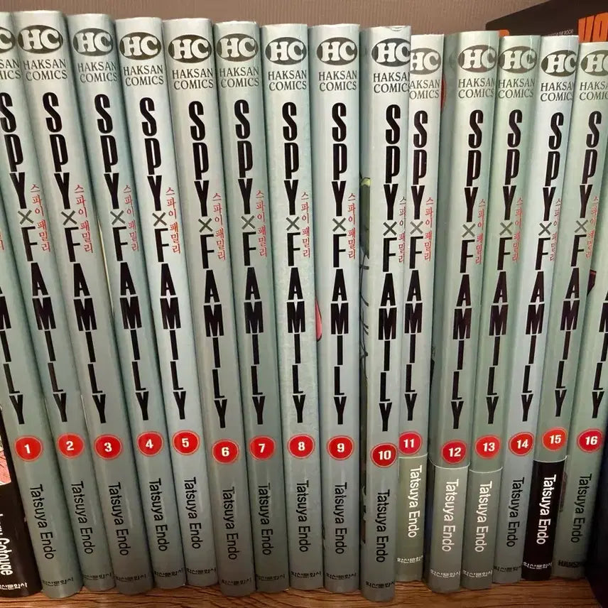 [BUNJANG] Spy x Family Complete Manga Set Volumes 1-16 / 스파이패밀리 만화책 1-16권 전권 판매