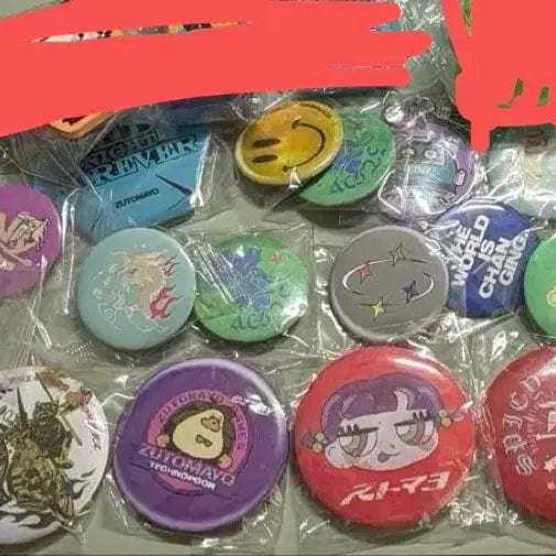 [BUNJANG] Zutto Mayoi Gacha Can Badge Bundle Set (20 pcs) / 즛토마요 가챠 캔뱃지20개 일괄판매