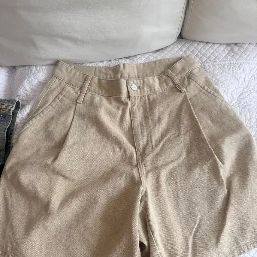 [BUNJANG] Wooyoungmi 23SS Beige Shorts / 우영미 23ss베이지 반바지