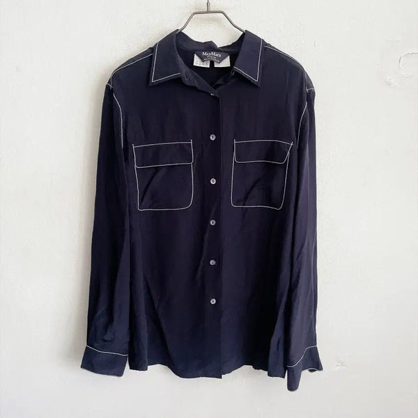 [BUNJANG] Max Mara Silk Blouse / 88) 막스마라 실크 블라우스