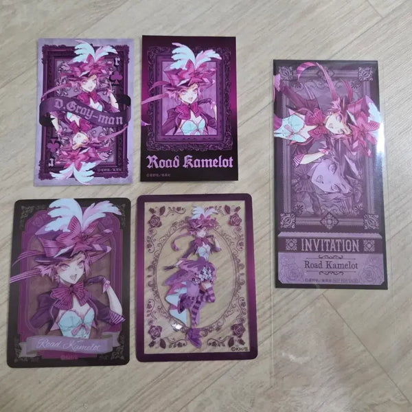 [BUNJANG] D.Gray-man Collaboration Cafe Road Set Photocard / 디그레이맨 콜라보 카페 로드 세트 판매합니다