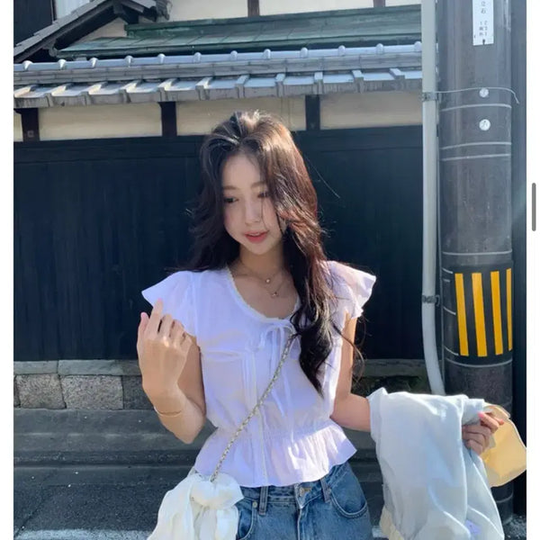 [BUNJANG] Shyee Lea Blouse S Size / (택 있는 새상품)시예 레아 블라우스 s