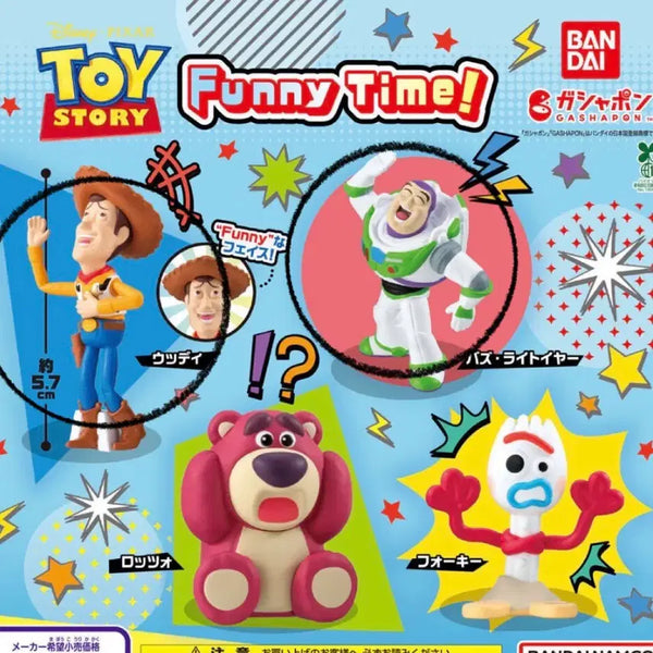 [BUNJANG] Disney Pixar Toy Story Funny Time! Figure Collection Gacha Set / 토이스토리 Funny Time! 피규어 컬렉션 가챠 2종 일괄