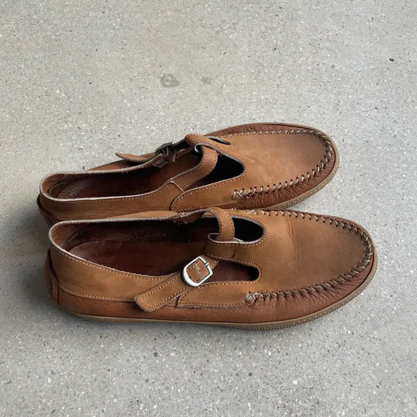 [BUNJANG] Adirondack USA Leather Mary Jane Moccasins / Adirondack USA 메리 제인 모카신