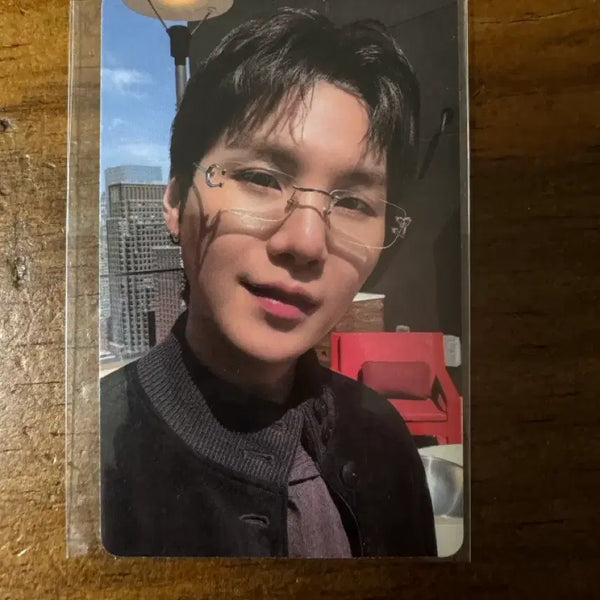 [BUNJANG] BTS Arirang Europe Madrid Lucky Draw Suga Photocard / 방탄소년단 아리랑 유럽 마드리드 럭드 윤기