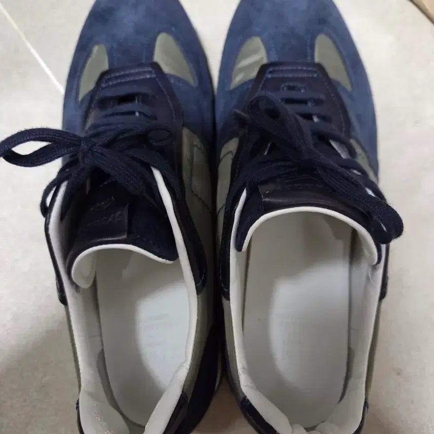 [BUNJANG] Time Homme Suede Sneakers Navy / 타임옴므 스웨이드 스니커즈 네이비 새상품
