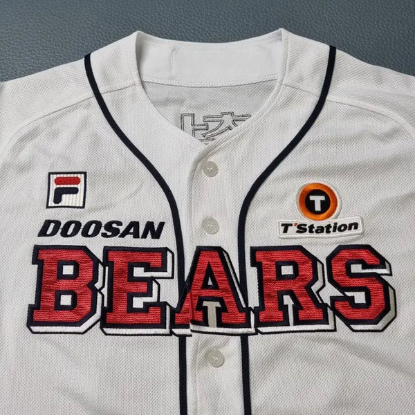 [BUNJANG] Doosan Bears Fila Authentic Home Jersey #105 Park Chul-soon / 두산 베어스 휠라 어센틱 홈 유니폼 105 박철순