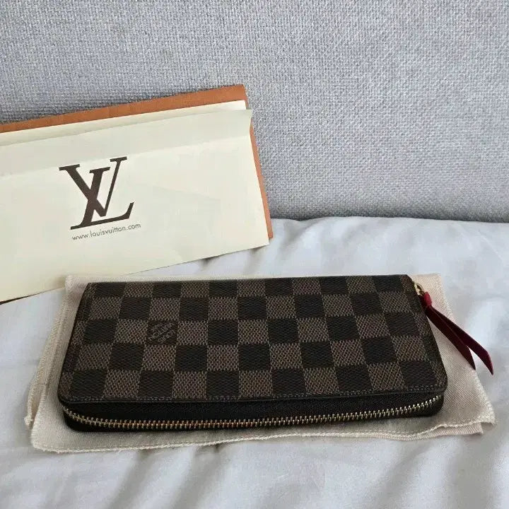 [BUNJANG] Louis Vuitton Damier Zipped Long Wallet / 루이비통 다미에 지퍼 장지갑