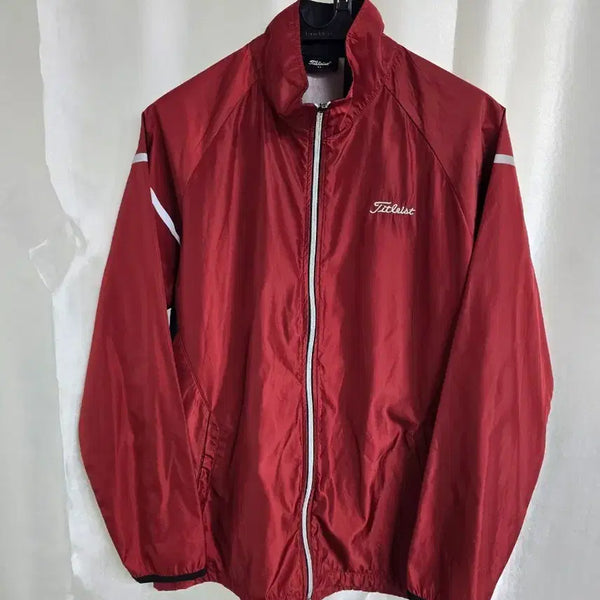 [BUNJANG] Titleist Windbreaker Jacket Red / 타이틀리스트 바람막이 자켓 레드 (2317)
