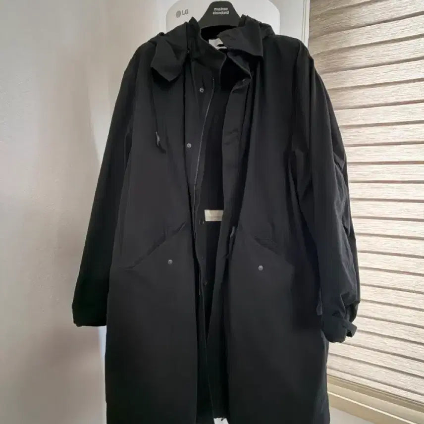 [BUNJANG] Our selves Mods Parka Black Size 2 / 아워셀브스 모즈 파카 블랙 2사이즈