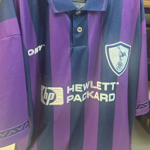[BUNJANG] Tottenham Hotspur HP Purple/Navy Stripe Jersey / 토트넘 핫스퍼 HP 퍼플/네이비 스트라이프 유니폼