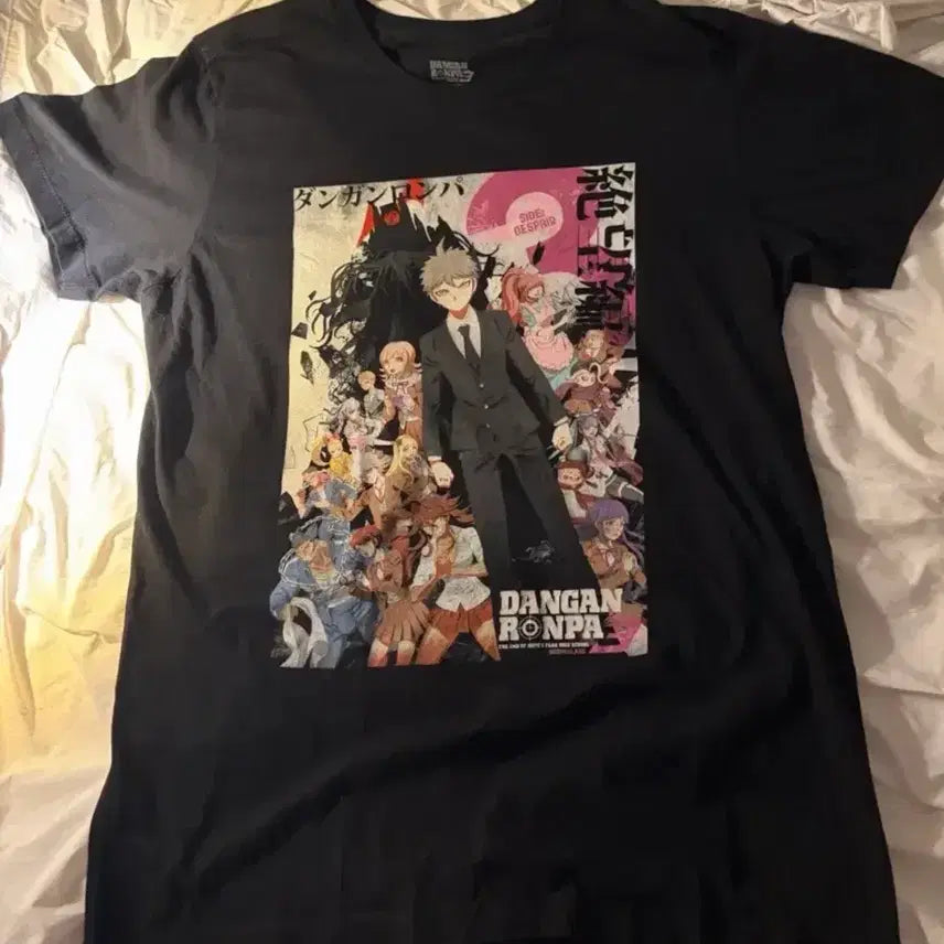 [BUNJANG] Danganronpa Series Anime T-Shirt / 단간론파 시리즈 애니티셔츠 반팔 일본빈티지 공식 오피셜