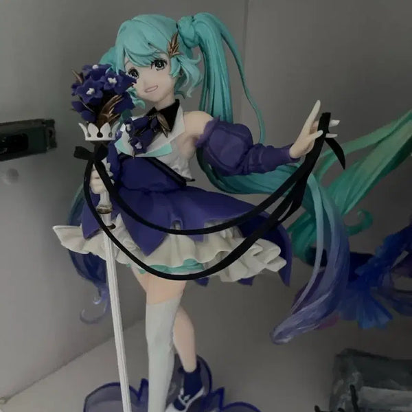 [BUNJANG] Taito Vocaloid Hatsune Miku AMP+ Birthday 2024 Flower Ver. Figure (Unsealed) / 개봉)타이토 보컬로이드 하츠네 미쿠 피규어 AMP+ 버스데이 2024 플라워 Ver
