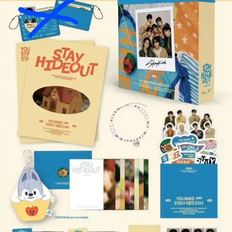 [BUNJANG] Stray Kids 4th Fanclub Kit / 스트레이키즈 4기 팬클럽 키트
