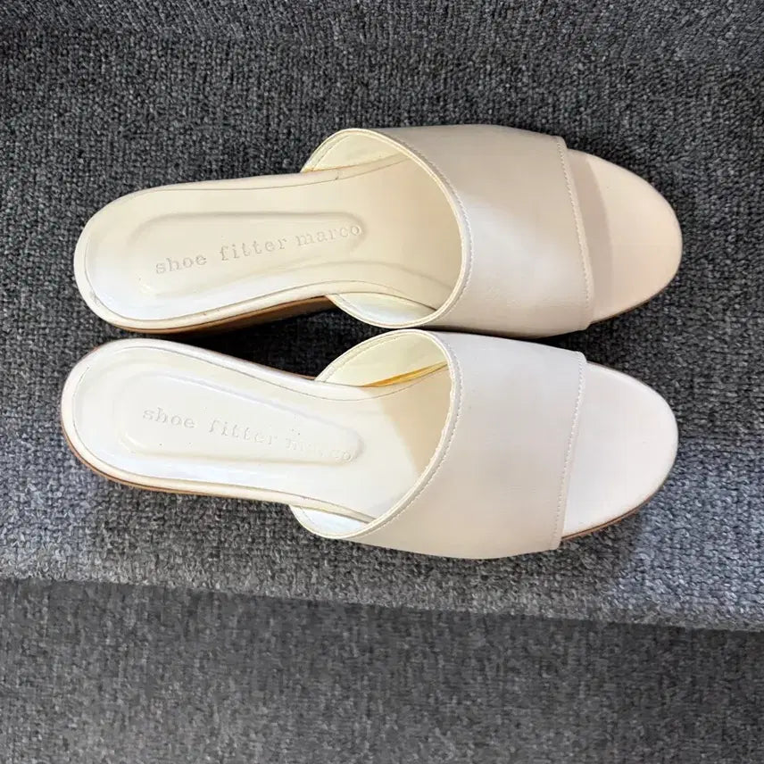 [BUNJANG] Schuhfilter Marco Slippers - Ivory / 슈필터마르코 슬리퍼 아이보리