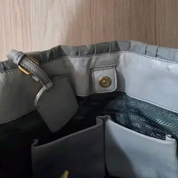 [BUNJANG] Prada Grey Shoulder Bag/Tote Bag / 프라다 회색