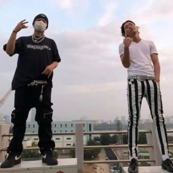 [BUNJANG] Lien Cargo Pants Black / (키스에이프 착용)lien 리앙 카고 팬츠 블랙