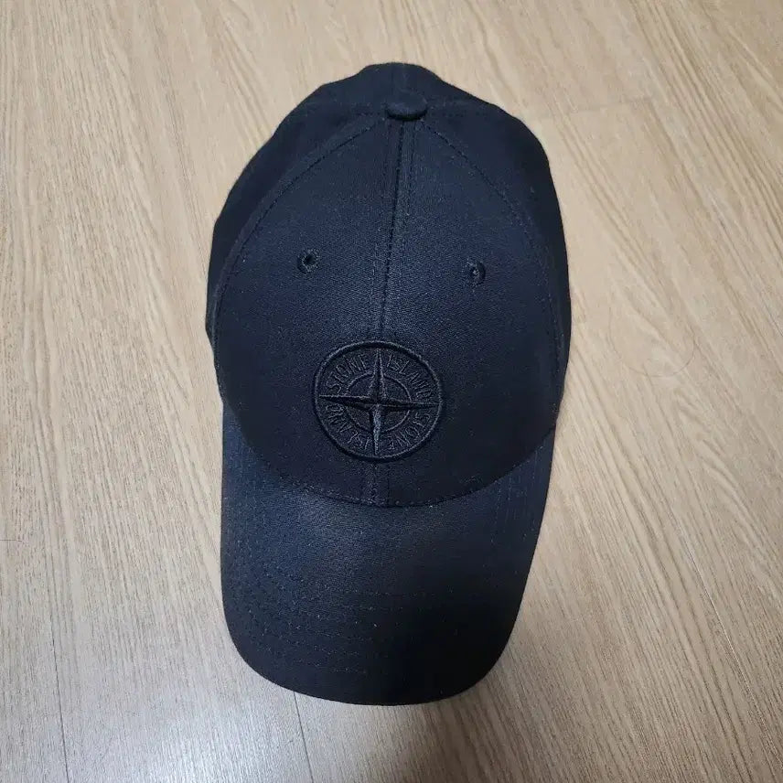 [BUNJANG] Stone Island Black Cotton Cap / 스톤아일랜드 볼캡 블랙
